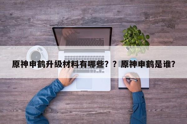 原神申鹤升级材料有哪些？？原神申鹤是谁？