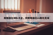 斯顿维拉球队大全，阿斯顿维拉vs斯托克城