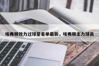 埃弗顿效力过球星名单最新，埃弗顿主力球员