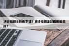 沃特福德主教练下课？沃特福德足球俱乐部教练？
